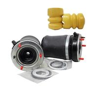 Amortiguadores para coche 1 Juego Bolsa Resorte Choque Suspensión Neumática + Parte Superior Amortiguador Goma Delantera Para X5 E53 3,0 4,6 .8L 37116757501 37116757502 Amortiguador suspensión aire
