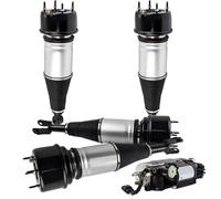 Amortiguadores para coche 4 Puntales Suspensión Neumática Delantera Trasera + Bomba De Aire Para Jaguar Para XJ XJR XJ8 Super Series X350 X358 C2C41347 Suspensión neumática Struts