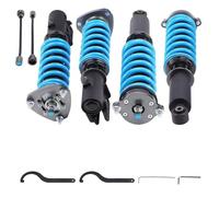 Amortiguadores para coche Kit De Amortiguador Con Resorte 24 Vías Para Mitsubishi Para Lancer Para Evo X 10 GSR MR 2008-2016 Montaje Superior Delantero Y Trasero Suspensión neumática Struts