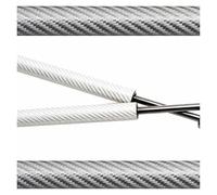 Amortiguadores Para Toyota Para Prius XW60 2023 2024 2025-2026 Capó Delantero Modificar Resortes Gas Soportes Elevación Amortiguador Prop Resorte Gas Capó Motor(Silver Carbon Fiber)