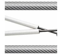 amortiguadores Pistones de puerta trasera para Mazda para CX7 2006-2012 SUV amortiguadores de maletero amortiguadores de Gas soportes de elevación de choque Muelle Neumático(Silver carbon fiber)
