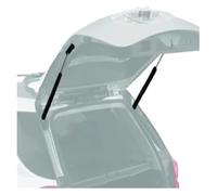 Amortiguadores Resortes De Gas 2 Uds Universal 300N/68LB 150-290mm Puntal Gas Bola Soporte De Elevación Capó De Coche Y Escotilla Elevador Maletero Camper(YQ 280-180-18-8)