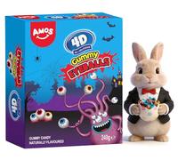 Amos Ojos Comestibles Halloween, 4D Mixtas Frutas Golosinas Chuches