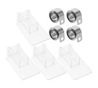 Amosfun 1 Juego Accesorios para Empujadores Automáticos Traficante De Bebidas Dispensador De Refrescos Empujador Dispensador De Bebidas para Frigorífico. Empujador con Resorte El Plastico