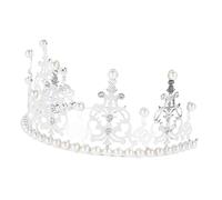 Amosfun 1 Juego Adorno De Pastel Forma De De Perlas De Decoraciones Elegantes Para Cumpleaños Y Fiestas Para Decoración De Tartas Especiales 2 Piezas
