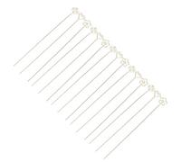 Amosfun 1 Juego Soporte De Tarjetas Para Flores Juego De Incluye Doble Estrellas Doradas Y Círculos Para Bodas Y Decoraciones De Eventos 30 Piezas