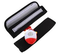 Amosfun 1 Par Cojín de Hombro Cinturón de Auto Suave de Dibujos Animados del Hombro y Protección de Asientos Decorativa