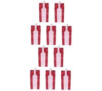 Amosfun 10 Piezas Bolsa de Vino Plegable Bolsa de Almacenamiento de Vino Bolsa de vejiga de Vino Bebidas alcohólicas plástico cubretodo contenedor de Vino Bolsa de Vino a Prueba de Fugas