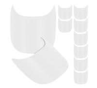 Amosfun 10 Reemplazo del ala De La Gorra De Béisbol Inserto De Visera Curva para Gorra Visera De Mujer Sombrero De Sol Y Golf 7.08 X 3.74 X 0.07 in