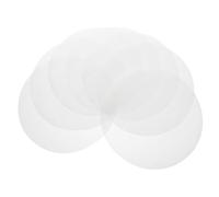 Amosfun 100 Hojas de Papel de Pergamino para Hornear de 25 Cm Redondo Resistente a La Grasa Antiadherente Multifunción para Cocina Barbacoa