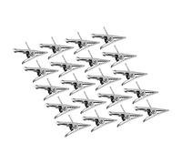 Amosfun 100 Piezas Acortar Clip De Adornos Navideños Clip De Árbol De Navidad Pinzas para Arbol De Navidad Ganchos para Colgar Adornos Navideños Clips De Adorno De Navidad Silver Planchar