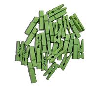 Amosfun 100 Piezas Pinzas de Madera Clips de Tela de Foto pequeño alfiler de Ropa Clavijas de Colores Pinzas para la Ropa Mini Pinza de Ropa pequeño Abrigo Bambú