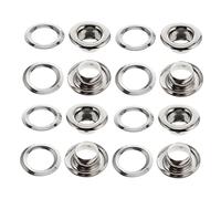Amosfun 100piezas Ojales De Cortina Accesorios De Ojetes De Tela para Decoración De Cortinas Diámetro Interior para Manualidades y DIY Hogar y Oficina