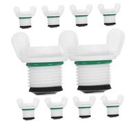Amosfun 10piezas Tapones de Repuesto para Bolsas de Agua Caliente Tapas Pequeñas de Arandelas y Accesorios para Sellar Bolsas de Agua Caliente Uso Doméstico