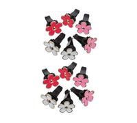 Amosfun 12 Piezas ambientador de clips de ventilación clips para ambientador de coche clips de salida de coche de coche para mujer aleación de aluminio