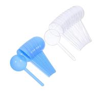 Amosfun 12piezas Cajas Redondas De Plástico Transparente Para Bombones y Piruletas Con Asa Para Bodas Cumpleaños y Fiestas