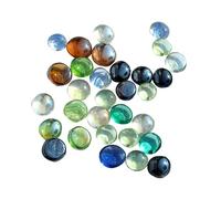 Amosfun 140 Piezas Bolas de Vidrio de Decoración para DIY Accesorios de Bisutería y Proyectos de Manualidades Decoración de Piedra Falsa para Hogar y Oficina