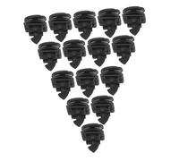 Amosfun 15 Piezas Clips de Sujeción para Parachoques Trasero Retención Plástica Resistente Montaje Rápido para Automóviles Recambios para Protección Inferior