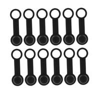 Amosfun 15 Piezas Tapones para Tornillo Purgador de Frenos de Motocicleta y Coche Goma Resistente para Tapa de Grasa y Capuchón de Maestro Protección Eficaz para Válvula de Sangrado de