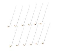 Amosfun 15piezas Unidades Cucharas De Cobre Para Combustión Utensilios De Laboratorio Resistentes Mango Seguras Para Lecciones De Química