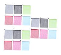 Amosfun 18 Piezas Bolsa de Malla con cordón Bolsas de Gimnasio s almacenaje Travel Bag Gym Bag de Almacenamiento con cordón s de Malla con con poliéster