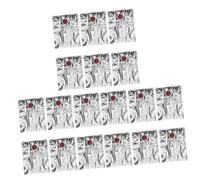 Amosfun 18 Piezas Bolsa de Vino Bolsa para Vino portátil de Reutilizable para Bebidas vejiga de portátil para Beber de Licor Educación física