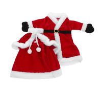 Amosfun 2 Fundas Navideñas para Botella De Vino Decoración Festiva Accesorio Navideño