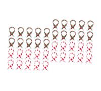 Amosfun 2 Juegos Accesorio para Muñeca Diminuto Miniatura Mini Bufanda Plantas Decoración Juguetes Chicas Unicornio Pequeña Accesorios para Muñecas Mascota Felpa Pequeño Paño 20 Piezas * 2