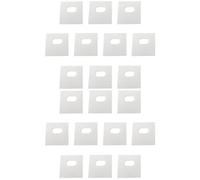 Amosfun 2 Juegos De Reparación De Cortinas Cortinados Cortnas Reparación De Persianas Pom Pegatinas Infusor Extraíble Reparación De Persianas Verticales Pegatinas Pompón 10 Uds * 2
