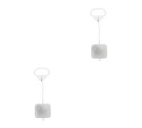 Amosfun 2 Piezas Accesorios para Juguetes Móviles De Cuna para Bebés Música De Relojería Mecanismo De Cuerda Accesorio De Campana De Juguete Campana De Mano Tire del Timbre Páginas