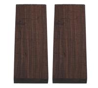 Amosfun 2 Piezas Bloque de Madera Marrón para Puente de Guitarra Clásica, Material Resistente y Amigable para Diy, Adecuado Fabricación de Instrumentos Musicales