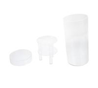 Amosfun 2 Piezas Caja De Flores Favor Derramar Cajas Soporte De Agua De Rosas Titular De La Flor De La Boda Transparent Acrílico