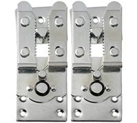 Amosfun 2 Piezas Conectores de Muebles de Metal para Sofá y Mobiliario Soporte y Modular para Proyectos de Tapicería Clips de Sofá Seccional Diseño Elegante y Seguro