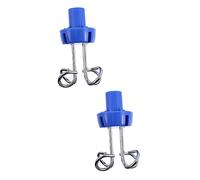 Amosfun 2 Piezas Gancho Inoxidable para Soporte de Infusión Vertical y Resistente para Uso Clínico y Hospitalario Accesorio Práctico y para Bastidor de Infusión