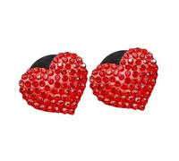 Amosfun 2 Piezas Joya de Amor para Coche Clip de Salida de Difusor de Coche Decoración de Ventilación Clip para Tablero de Instrumentos