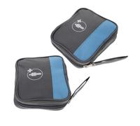 Amosfun 2 Piezas Kit de primeros auxilios viaje pequeña bolsa de almuerzo Caso de medicina para viajar bolsa de doctor desfibulador botiquín médico mochila medica tela oxford