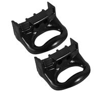 Amosfun 2 piezas Mangos Laterales Ergonómicos para Olla y Sartén Soporte Resistente para Cocina Recambio Fácil de Instalar para Utensilios Orificios