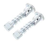 Amosfun 2 Piezas Pasadores de Posicionamiento para Montacargas de 2-3 Toneladas Diseño de Émbolo de Bloqueo Rápido para Operaciones de Almacén