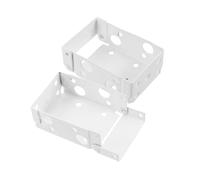 Amosfun 2 Piezas Soporte de Montaje para de Soporte de Guía para Cortinas de Ventana para Dormitorios Salones y Oficinas Instalación y Duradera