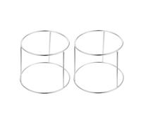 Amosfun 2 Piezas Soporte para Bandejas de Mariscos Doble Capa