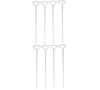 Amosfun 2 Series Esparcidor De Células Acero Inoxidable Resistente Barra Para Laboratorio Repetido 4 Piezas*2
