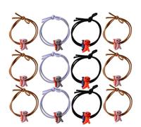 Amosfun 20 Diademas Cabello Banda Elástica, Diseño de Dinosaurio, 20 Piezas Tamaño Pequeño, Colores Aleatorios, Accesorios para Niñas y Bebés, Uso Diario y Cómodo Color Color Aleatorio