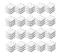 Amosfun 20 Piezas Adhesivo para Disipador De Calor Bloque Disipador De Calor De Aluminio para Electrónica Bloque De Aletas De Refrigeración para Escenario De Oficina