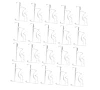 Amosfun 20 Piezas Clips de Fijación Transparentes para Accesorios Ocultos para Decoración de Hogar