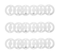 Amosfun 20 Piezas de Repuesto para Molinillo de Pimienta Manual Base de Acero Inoxidable 304, Placa Inferior de 42 Mm para Botellas Trituradoras, Accesorios para Cocina y Especias