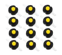 Amosfun 20 piezas Interruptor Auto Bloqueo para Linterna Botón Pulsador Micro para y de Luz para Uso Interior y Exterior