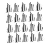 Amosfun 20 Piezas Protector de Dedos Inoxidable Cortar Verduras Cubierta de Pelar y Herramientas de Cocina Protección de Dedos