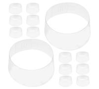 Amosfun 20 Piezas Soportes para Sombreros para exhibir Equipado Tapa Soporte Interior para Sombrero Inserciones de Sombrero de plástico de polivinilo Transparent
