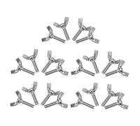 Amosfun 20 Piezas Tornillos de Inoxidable Resistentes la Oxidación Diseño Antideslizante Tornillos Multipropósito para Uso Doméstico Industrial