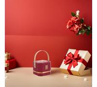 Amosfun 20piezas Cajas de Dulces para Bodas de Obsequio Chino Cajas para Galletas de Fiesta Contenedor para Almacenar Dulces Soporte para Postres de Fiesta de Unidades